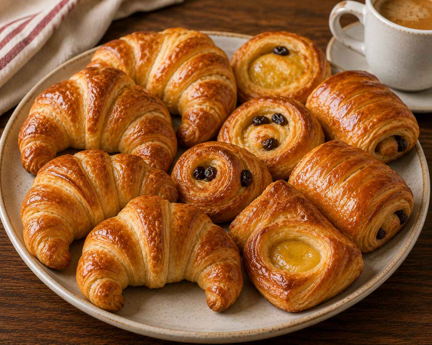 Medialunas de manteca recipe — Argentinian sweet croissants