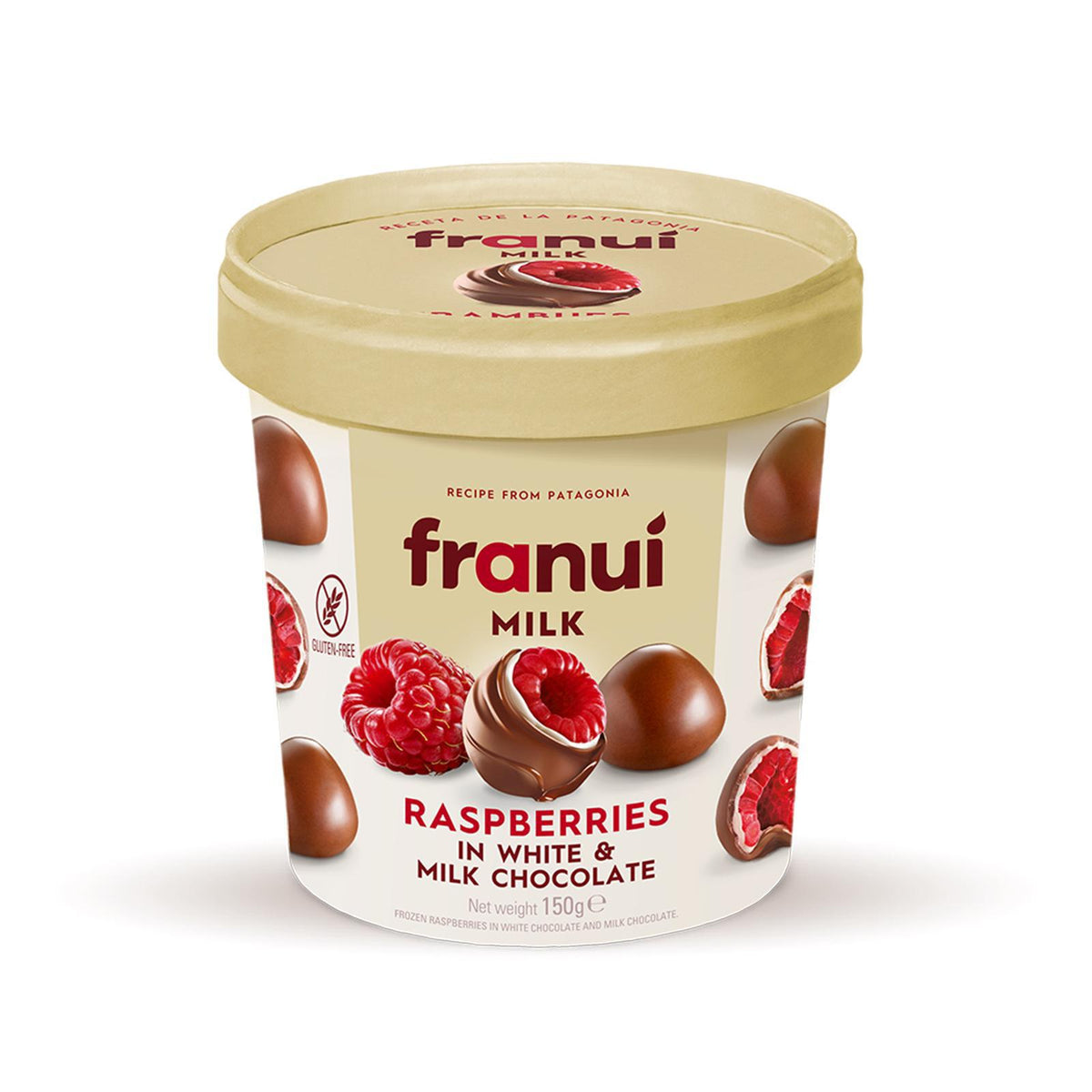 Franui Franui Milk Chocolate Raspberries - Frozen Patagonian Treat – Argentum ...