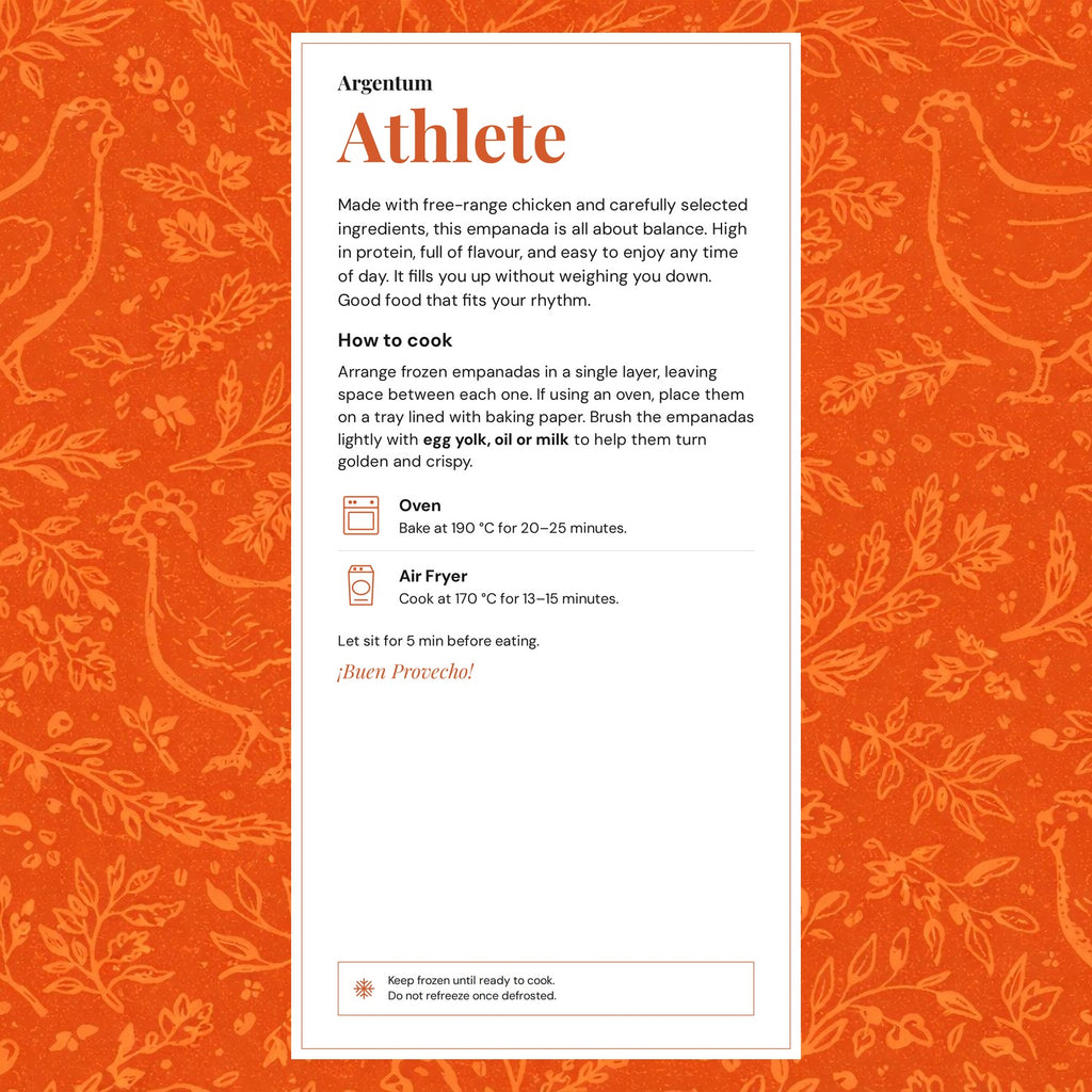 The Athlete (pack of 4) - Frozen