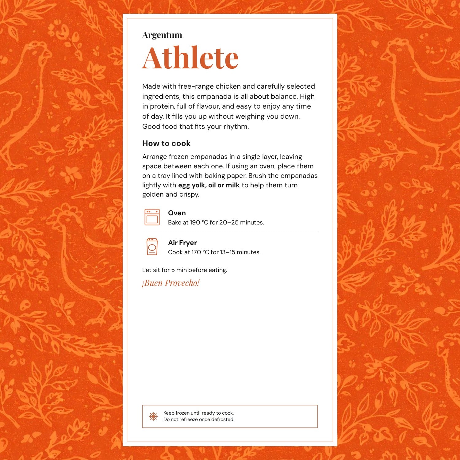 The Athlete (pack of 4) - Frozen