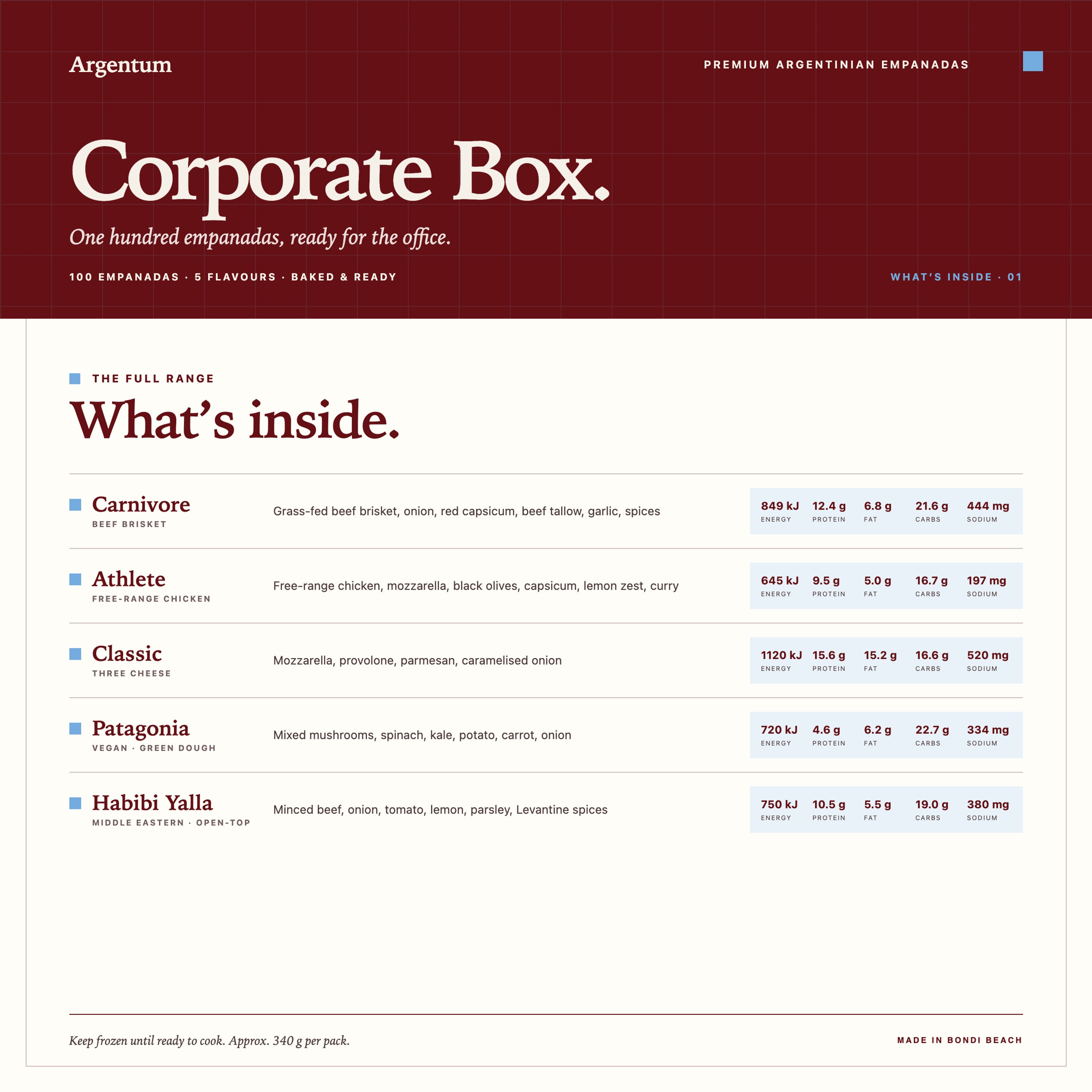 The Corporate Box (Pack of 100) - Baked