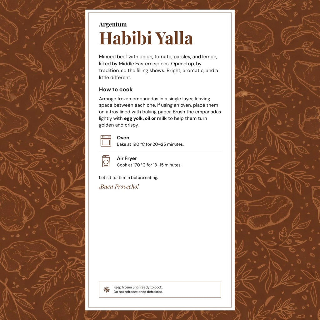 Habibi Yalla (pack of 12) - Frozen