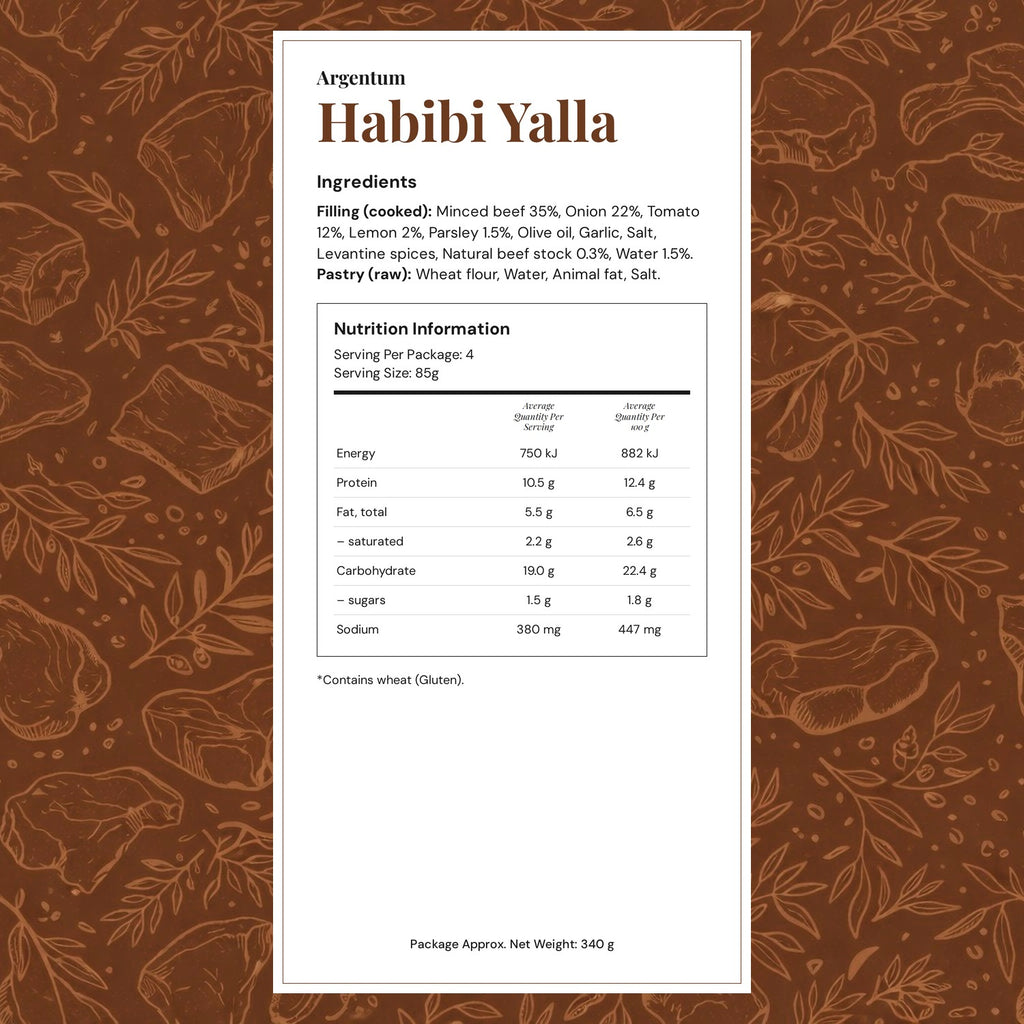 Habibi Yalla (pack of 12) - Frozen