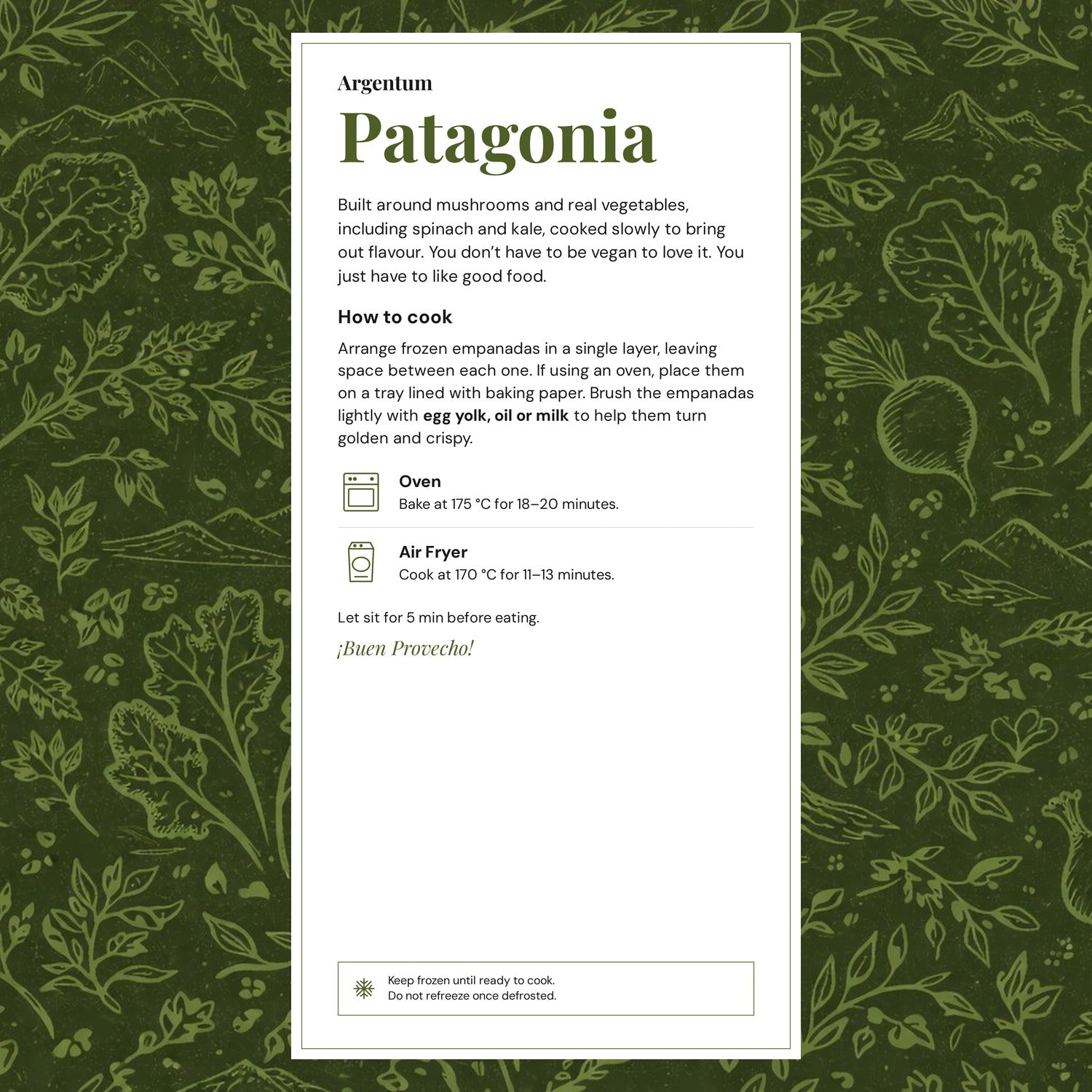 Patagonia (pack of 4) - Frozen