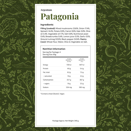 Patagonia (pack of 12) - Frozen